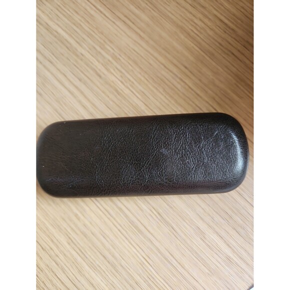 Stetson Brown Leather Glasses Case - Picture 3 of 5